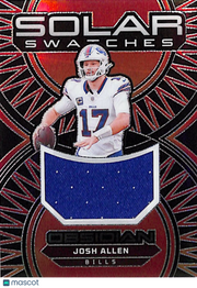2025 Panini Obsidian Football Josh Allen Patch Memorabilia #SS-JAN Buffalo Bills