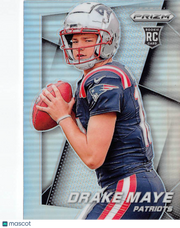 2024 Panini Prizm Football Drake Maye Flashback Rookie Silver RC #10 Patriots