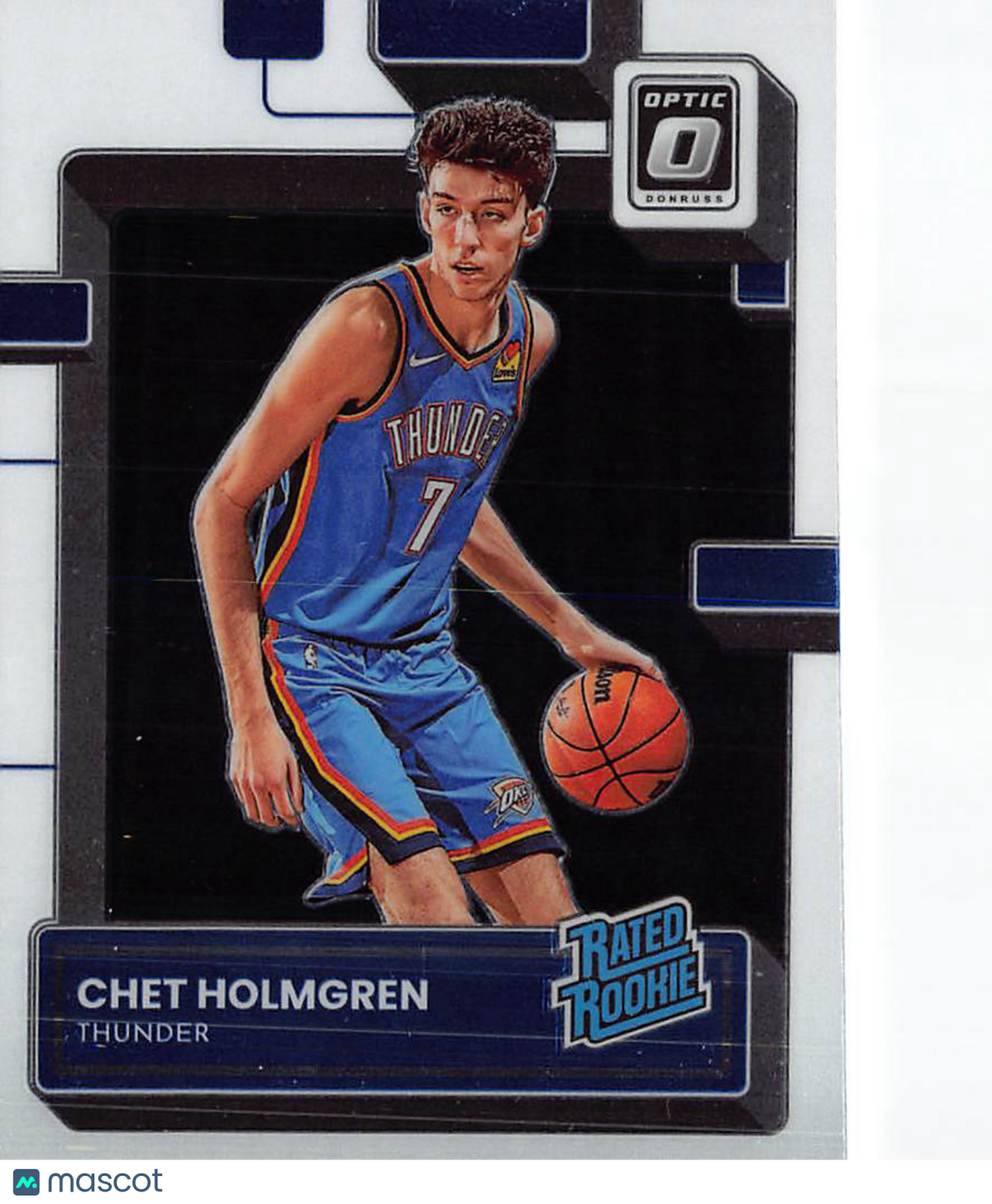 2022-23 Panini Donruss Optic Chet Holmgren Rookie #208 Oklahoma City Thunder
