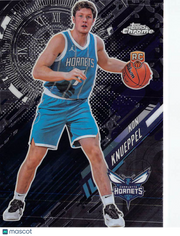 2025-26 Topps Chrome Kon Knueppel Go Time Rookie RC #GT-19 Charlotte Hornets
