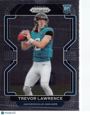 2021 Panini Prizm Football Trevor Lawrence Rookie RC #331 Jacksonville Jaguars