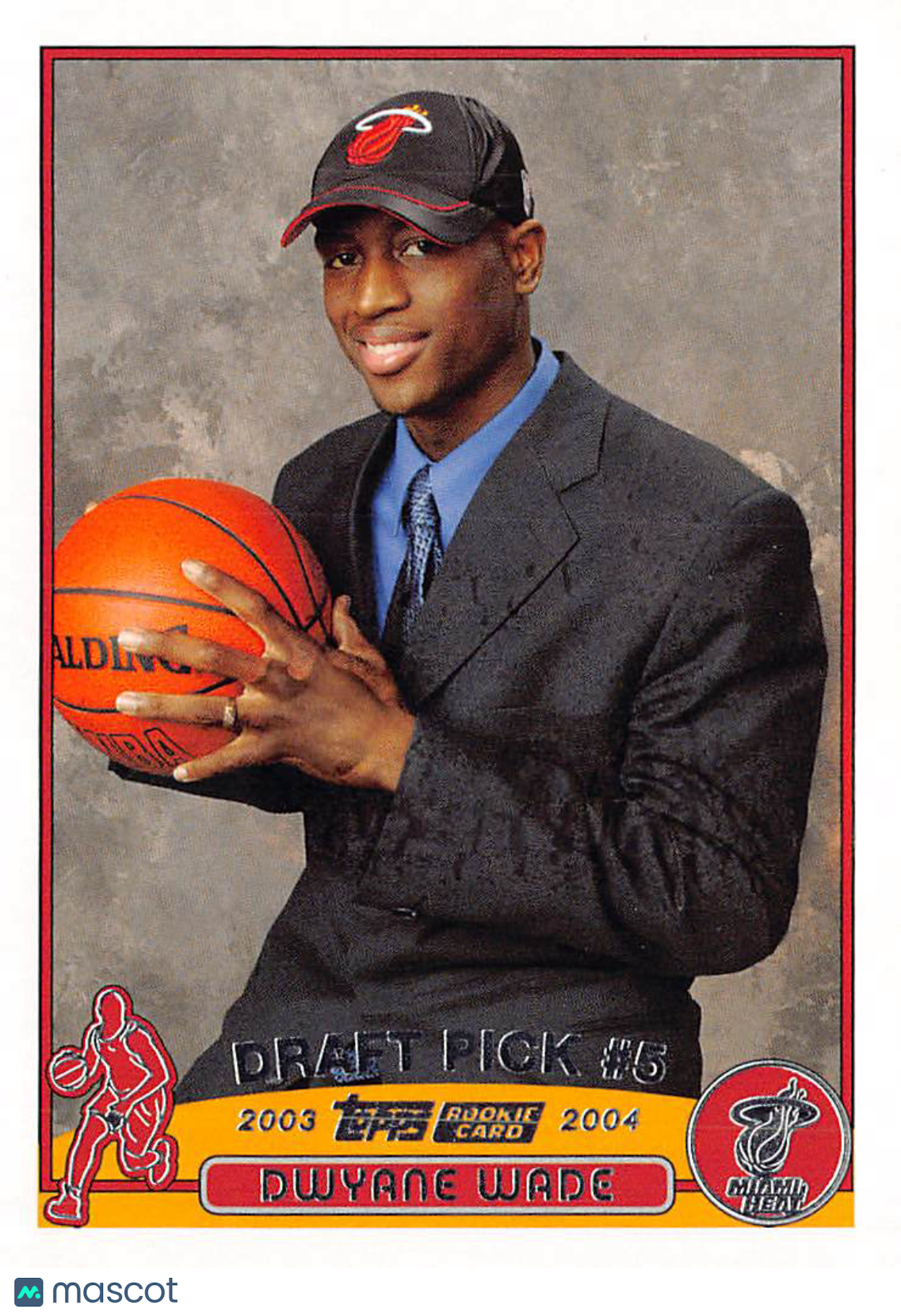 2003-04 Topps Dwyane Wade Rookie #225 Miami Heat