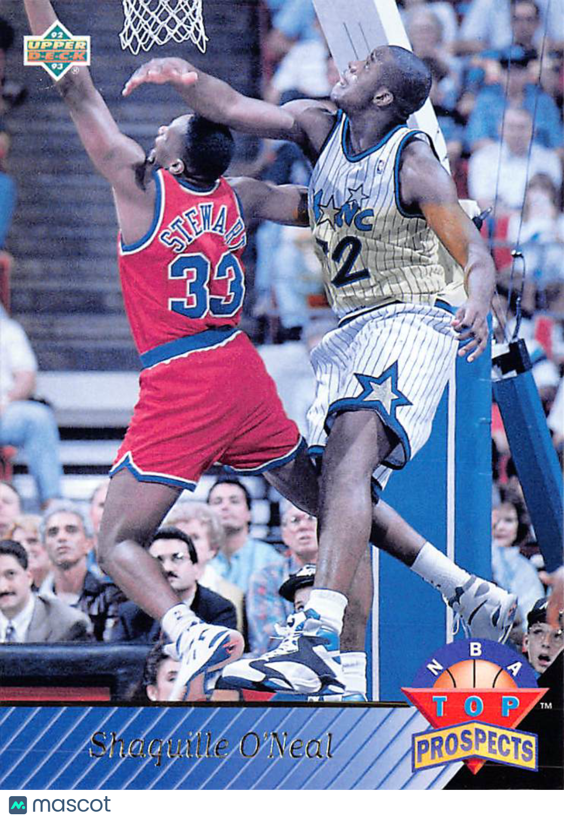 1992-93 Upper Deck Shaquille O'Neal NBA Prospects Rookie #474 Orlando Magic