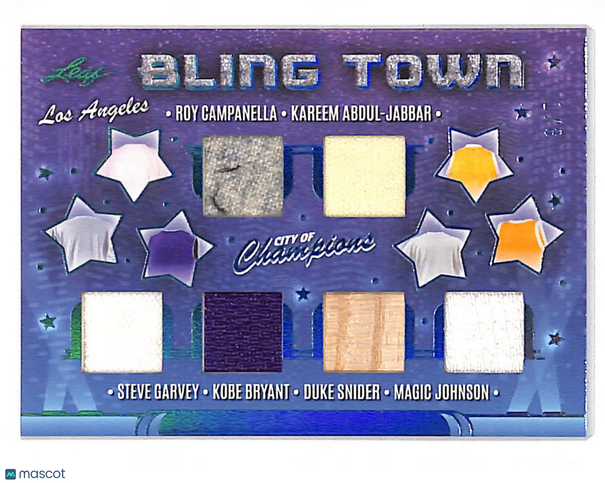 2026 Leaf City of Champions Bling Town Memorabilia #BT-1