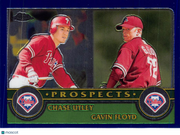 2003 Topps Chrome Gavin Floyd Chase Utley Rookie #438 Philadelphia Phillies