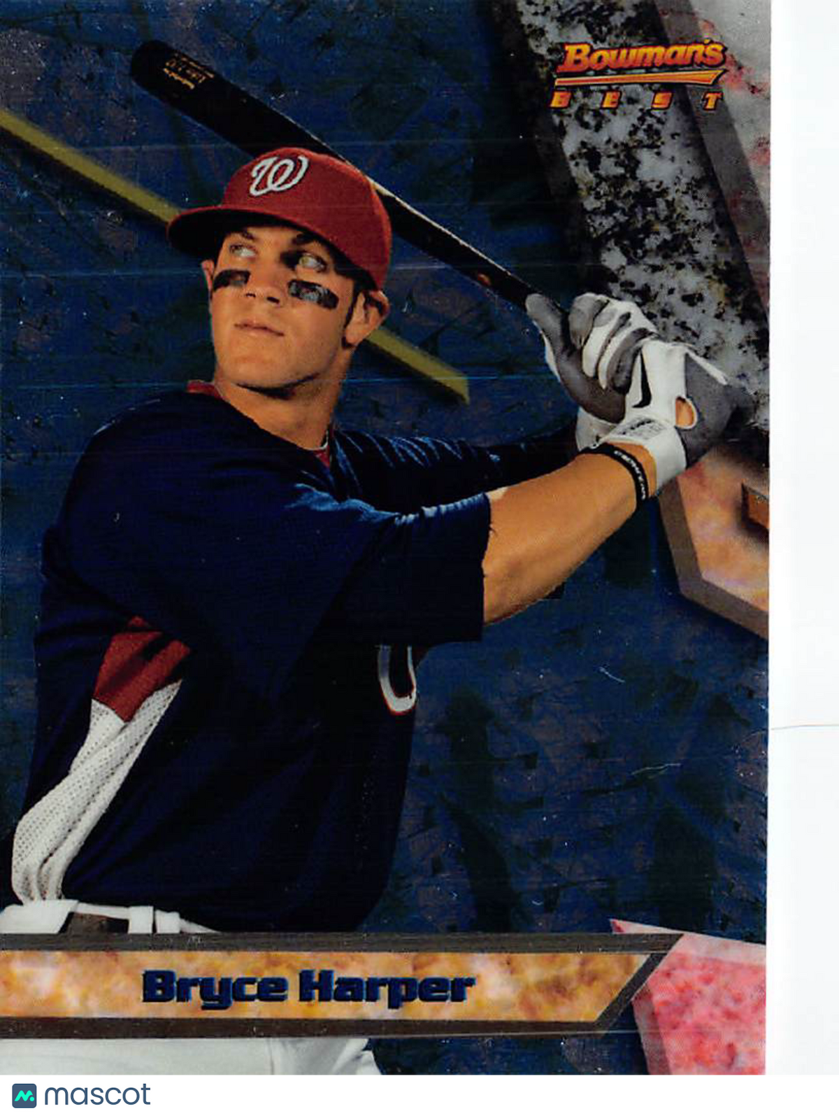 2011 Bowman Bowman's Best Bryce Harper Rookie #BBP1 Washington Nationals