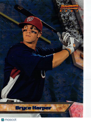 2011 Bowman Bowman's Best Bryce Harper Rookie #BBP1 Washington Nationals
