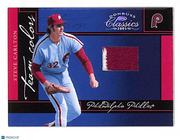 2005 Donruss Classics Steve Carlton Team Colors /25 Game-Worn/Used Item #TC-38