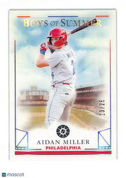 2024 Panini Boys of Summer Aidan Miller /25 #22 Philadelphia Phillies