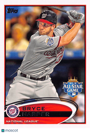 2012 Topps Update Bryce Harper All Star Game #US299 Washington Nationals