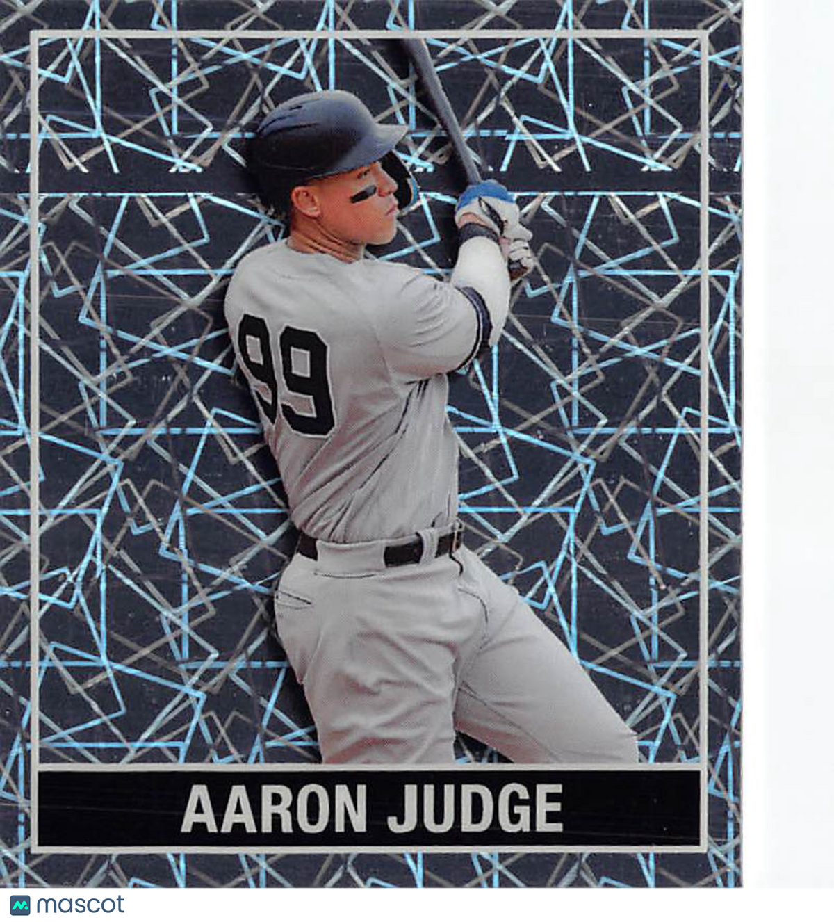 2025 Leaf 15th Anniversary Aaron Judge Mini Silver Laser /15 #48B-1 Yankees