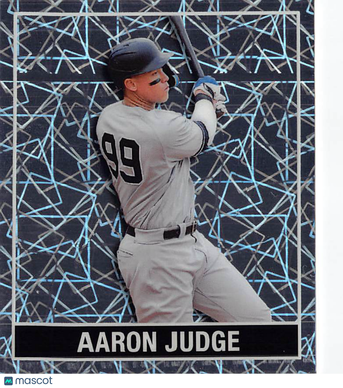 2025 Leaf 15th Anniversary Aaron Judge Mini Silver Laser /15 #48B-1 Yankees