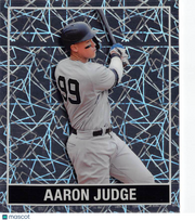 2025 Leaf 15th Anniversary Aaron Judge Mini Silver Laser /15 #48B-1 Yankees