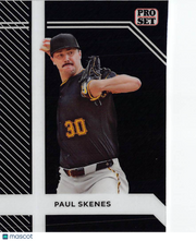 2024 Leaf Pro Set Paul Skenes Black Promo /25 #PSB-5 Pittsburgh Pirates