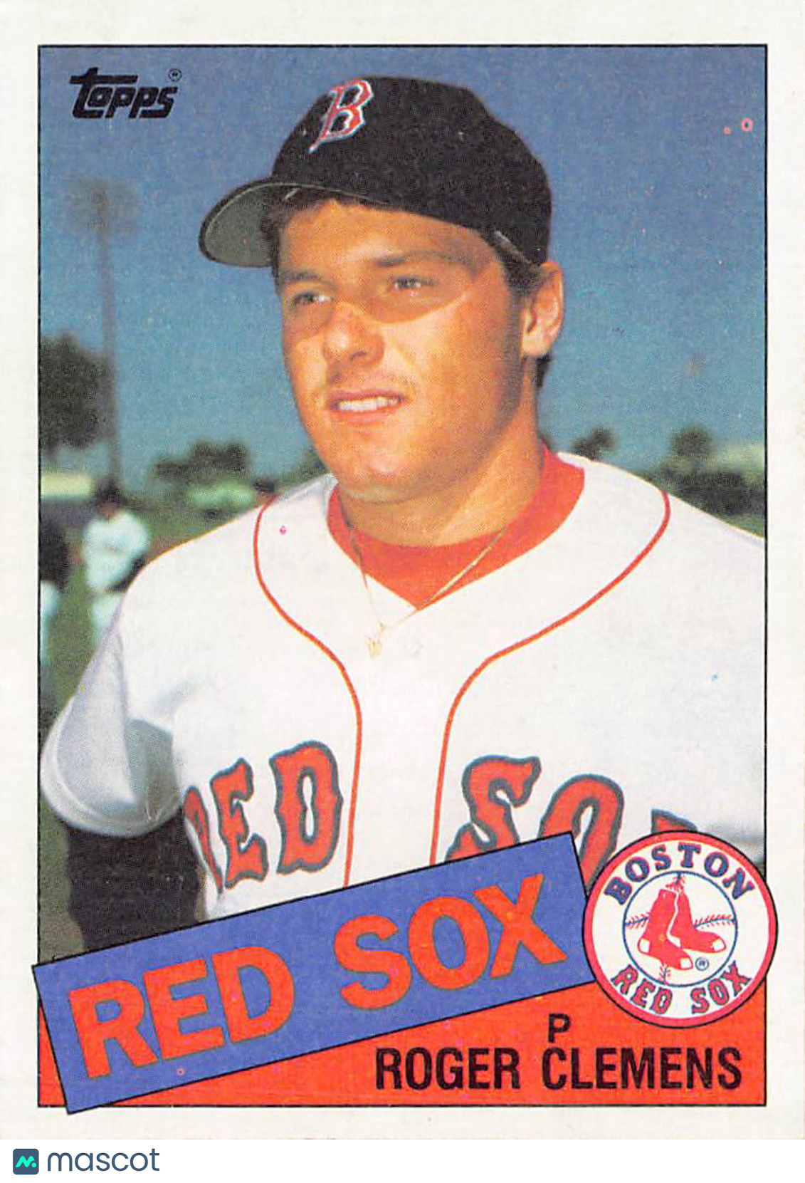 1985 Topps Roger Clemens #181 Boston Red Sox