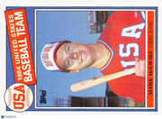 1985 Topps Mark McGwire United States Baseball Team #401  USA Baseball