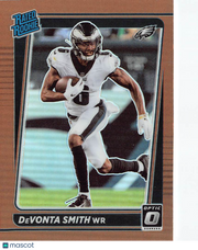 2021 Panini Donruss Optic Football DeVonta Smith Bronze Rookie #205 Eagles