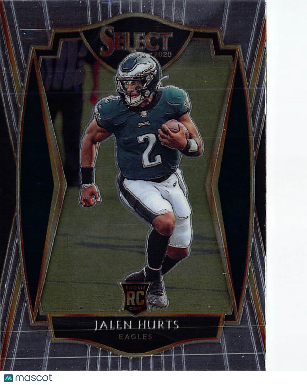 2020 Panini Select Jalen Hurts Rookie RC #150 Philadelphia Eagles