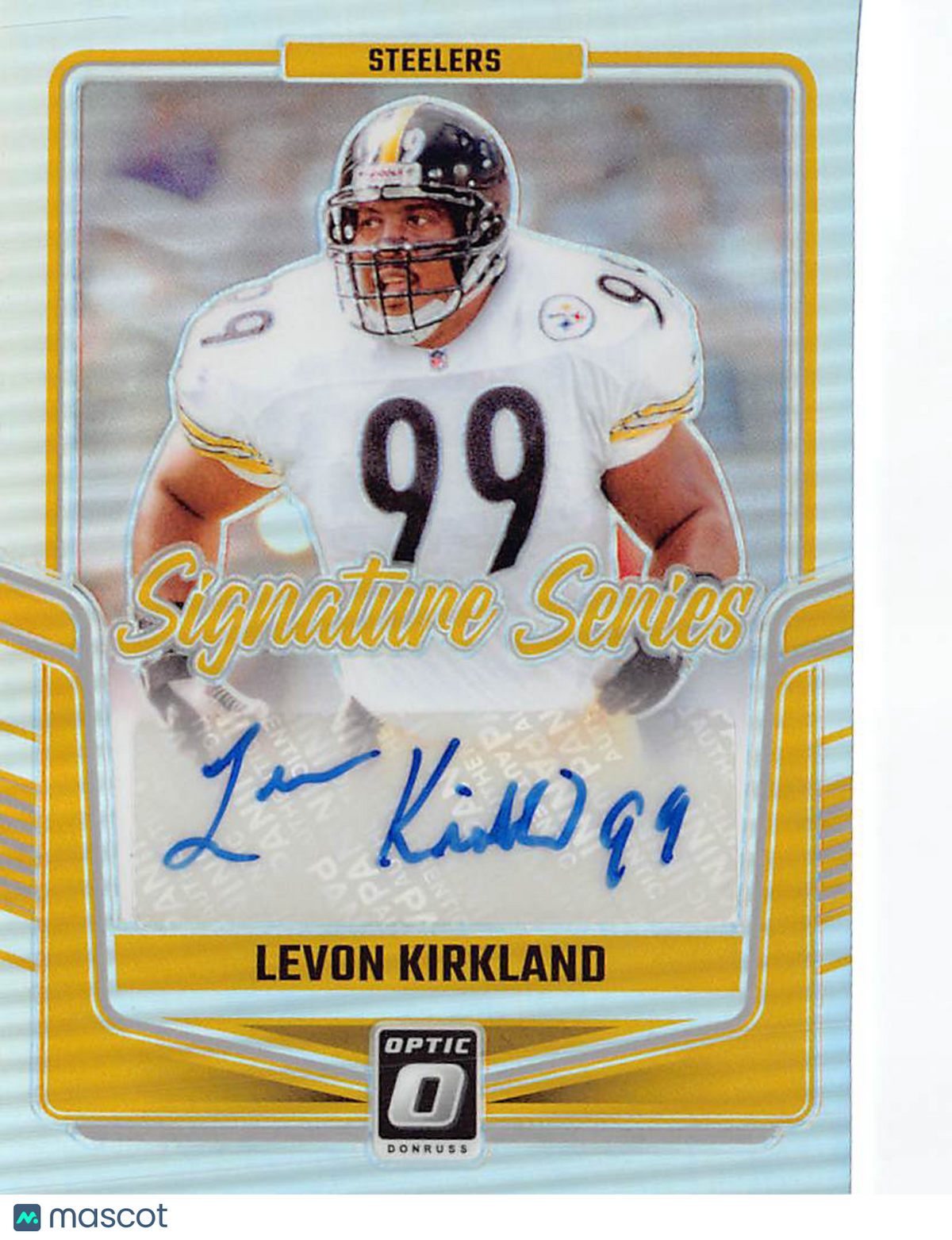 2024 Panini Donruss Optic Levon Kirkland Signature Series Auto #SSH-LKD Steelers