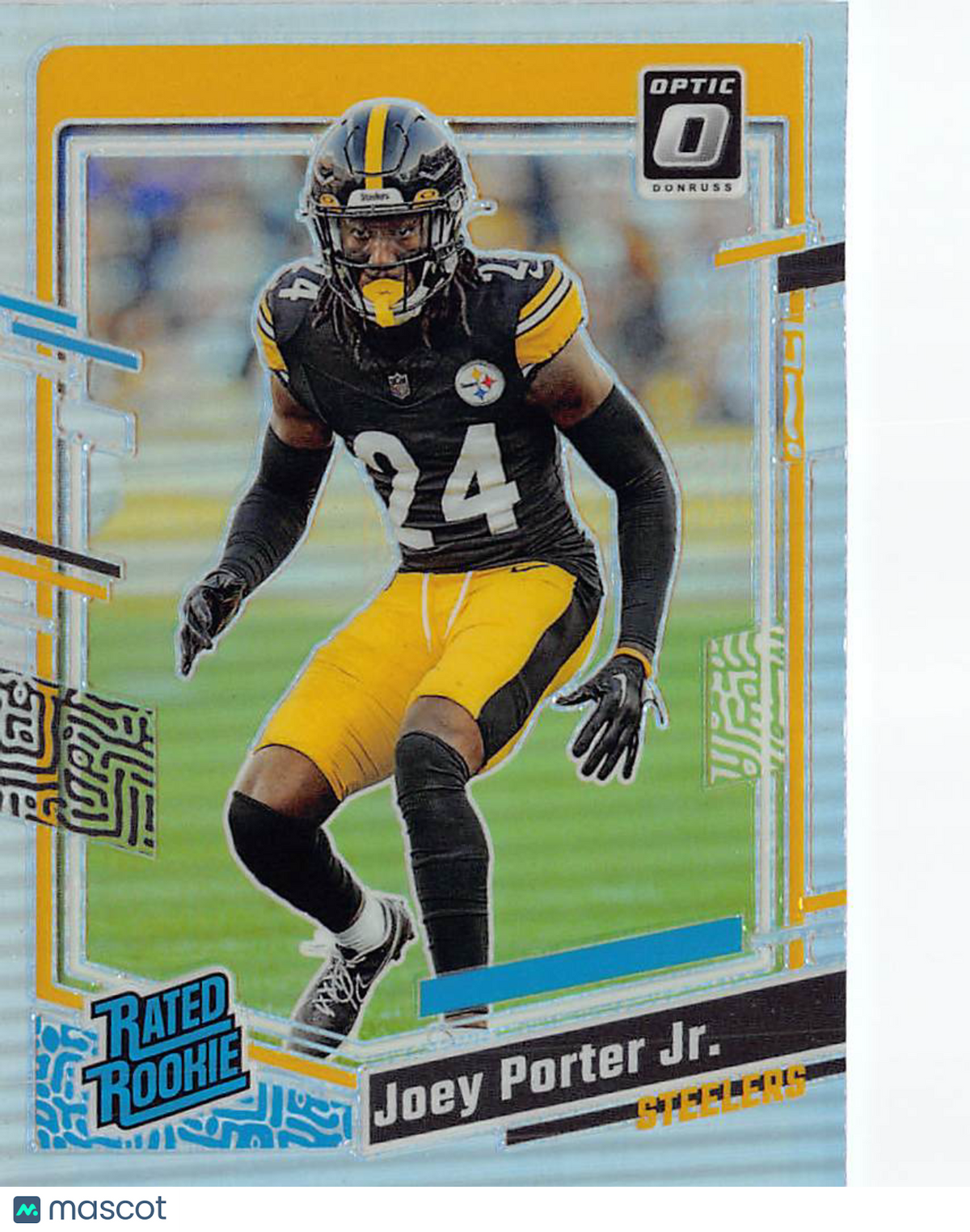 2023 Panini Donruss Optic Joey Porter Jr. Holo Rookie #287 Pittsburgh Steelers