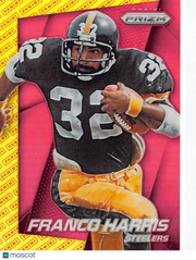 2014 Panini Prizm Franco Harris Pink #50 Pittsburgh Steelers