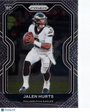2020 Panini Prizm Football Jalen Hurts Rookie RC #343 Philadelphia Eagles