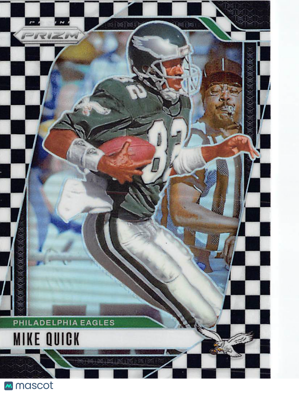 2024 Panini Prizm Football Mike Quick Checkerboard #238 Philadelphia Eagles