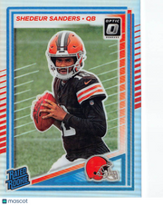 2025 Panini Donruss Optic Shedeur Sanders Holo Rated Rookie Rookie #203f Browns