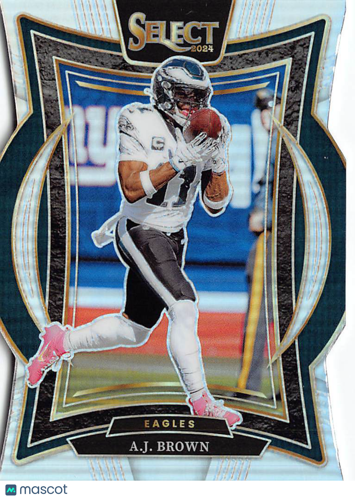 2025 Panini Select A.J. Brown Die-Cut #2 Philadelphia Eagles