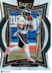 2025 Panini Select A.J. Brown Die-Cut #2 Philadelphia Eagles