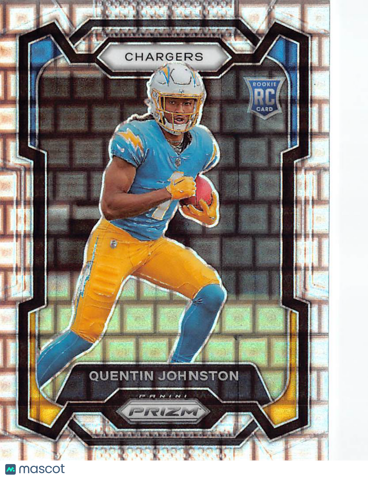 2023 Panini Prizm Football Quentin Johnston Pandora /400 Rookie RC #353 Chargers
