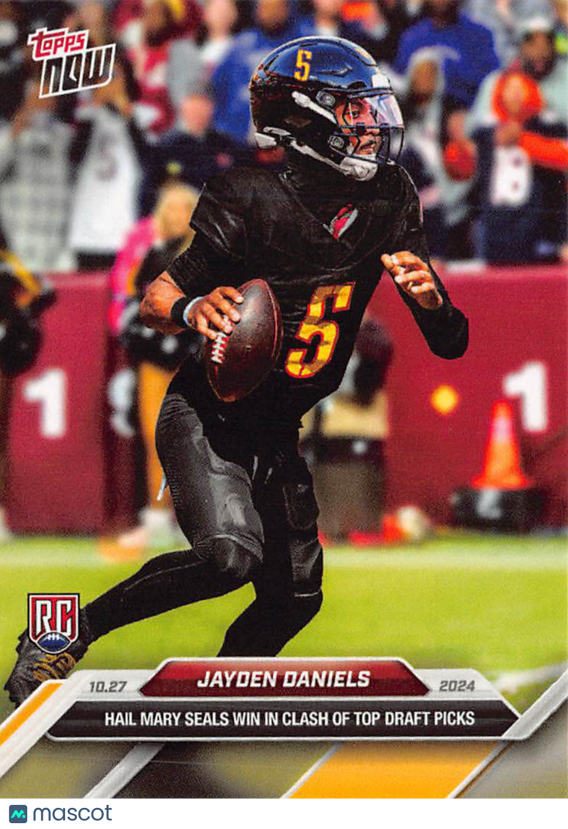 2024 Topps Now Jayden Daniels Rookie RC #11 Washington Commanders