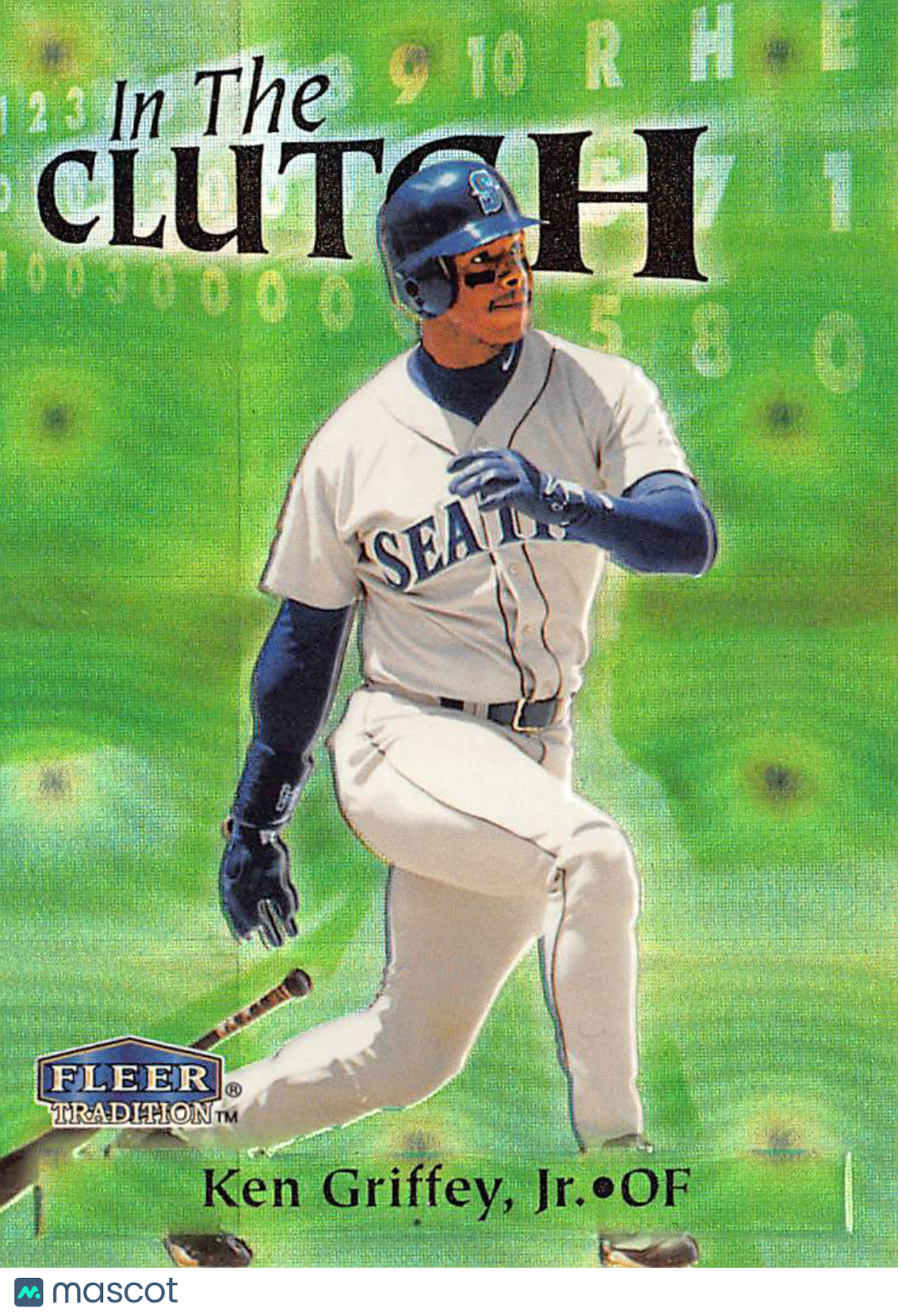 1998 Fleer Tradition In The Clutch Ken Griffey, Jr. #7 of 15 IC Seattle Mariners