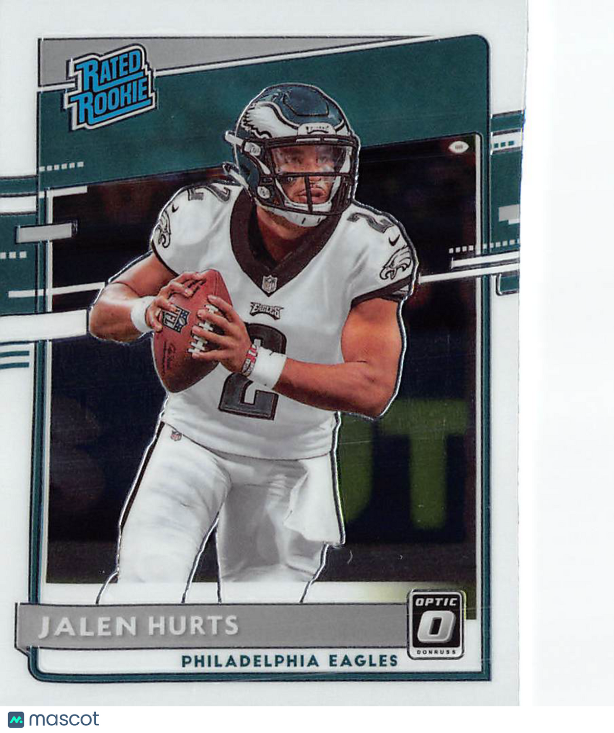 2020 Panini Donruss Optic Jalen Hurts Rookie #164 Philadelphia Eagles