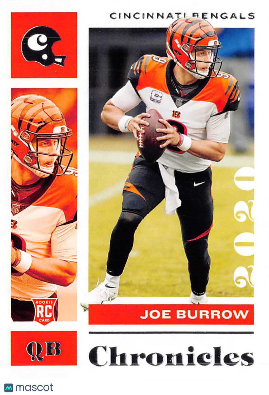 2021 Panini Chronicles Joe Burrow Rookie RC #19 Cincinnati Bengals