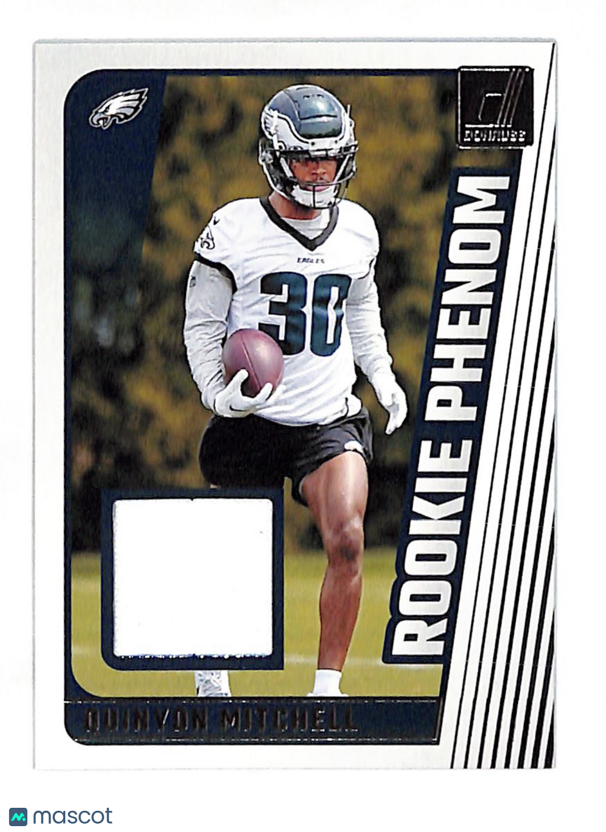 2024 Panini Donruss Football Quinyon Mitchell Rookie Phenom Patch RPJ-QMI Eagles