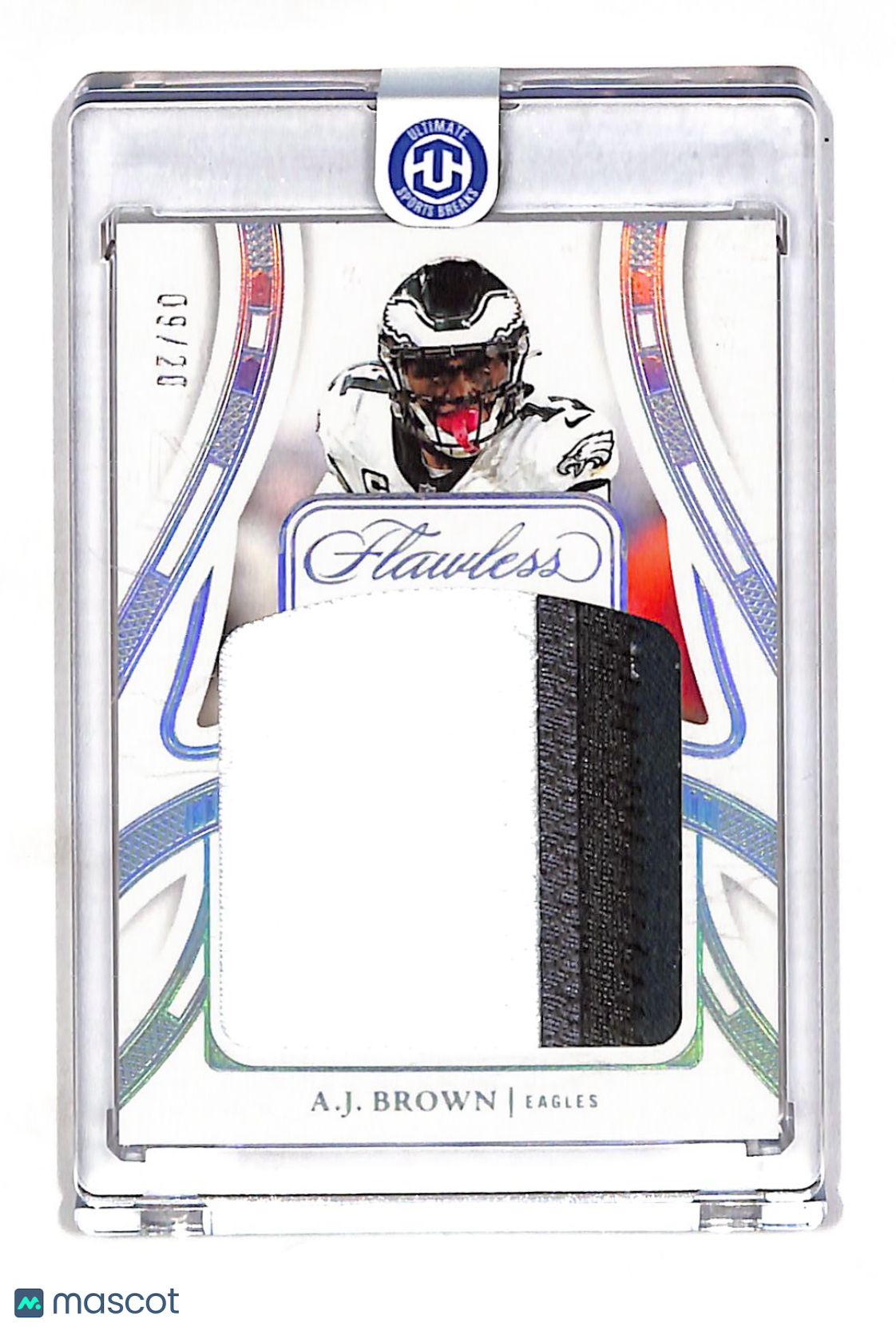2025 Panini Flawless A.J. Brown Patch /20 Patch Memorabilia #P-ABN Eagles