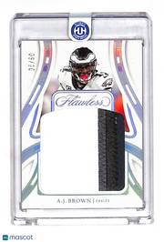2025 Panini Flawless A.J. Brown Patch /20 Patch Memorabilia #P-ABN Eagles