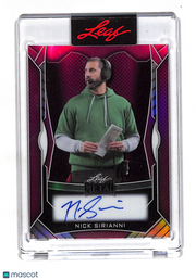 2025 Leaf Metal Nick Sirianni Pink Autograph /30 #MA-NS1 Philadelphia Eagles