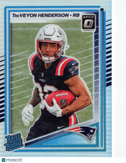 2025 Panini Donruss Optic TreVeyon Henderson Holo Rookie #248 Patriots