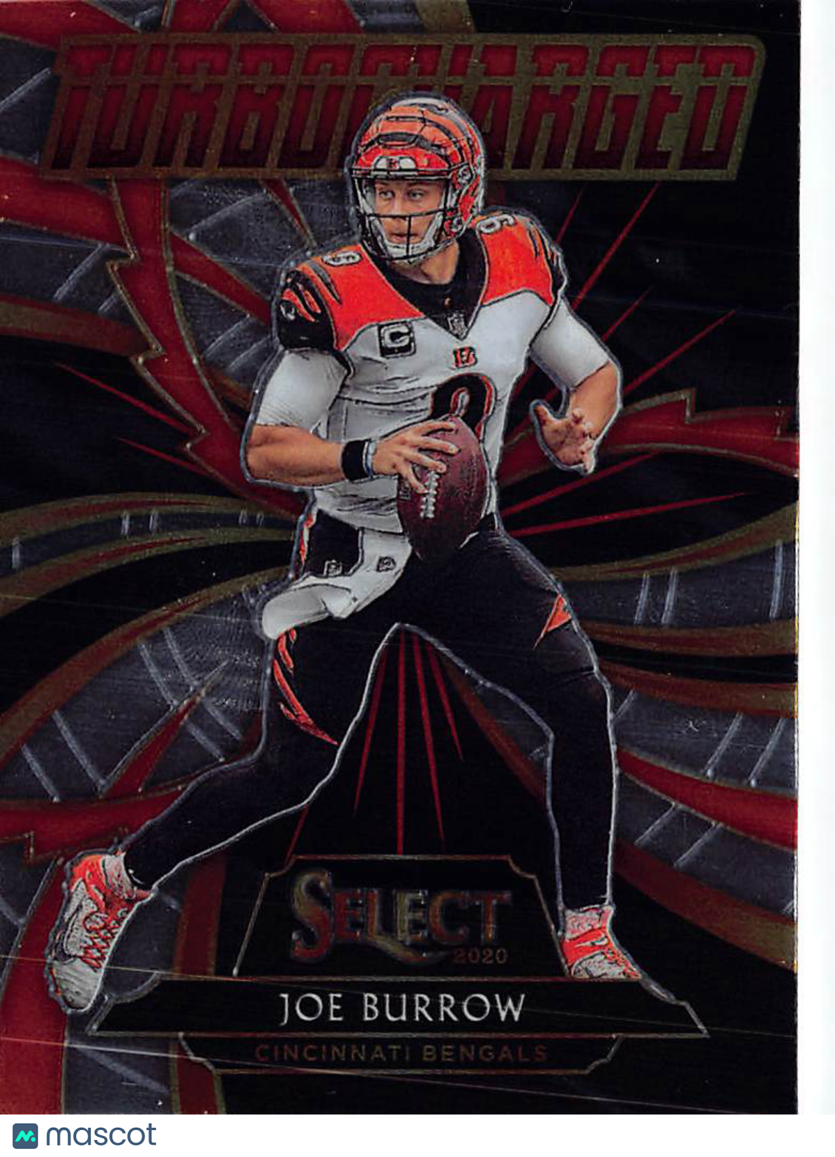 2021 Panini Select Joe Burrow Turbocharged #T20 Cincinnati Bengals
