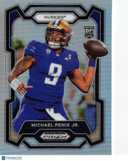 2024 Panini Prizm Draft Picks Michael Penix Jr. Silver Rookie RC #101 Washington