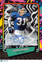 2026 Panini 90s Pop Culture Box Set Jason Sehorn Autograph #57 New York Giants