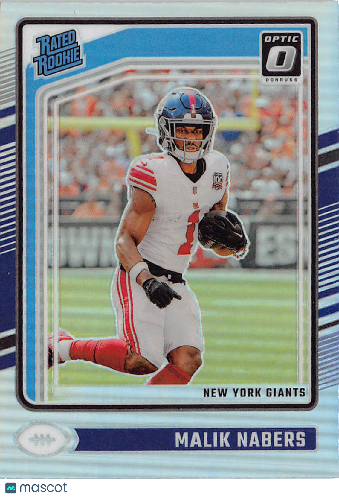 2024 Panini Donruss Optic Malik Nabers Holo Rookie #271 New York Giants