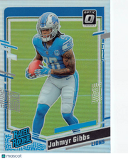 2023 Panini Donruss Optic Football Jahmyr Gibbs Holo Rookie #236 Detroit Lions