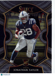 2021 Panini Select Football Jonathan Taylor Rookie RC #53 Indianapolis Colts