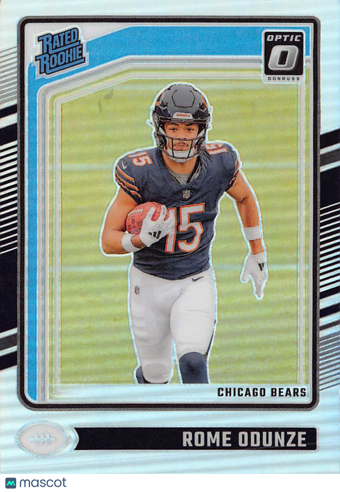 2024 Panini Donruss Optic Football Rome Odunze Holo Rookie #286 Chicago Bears