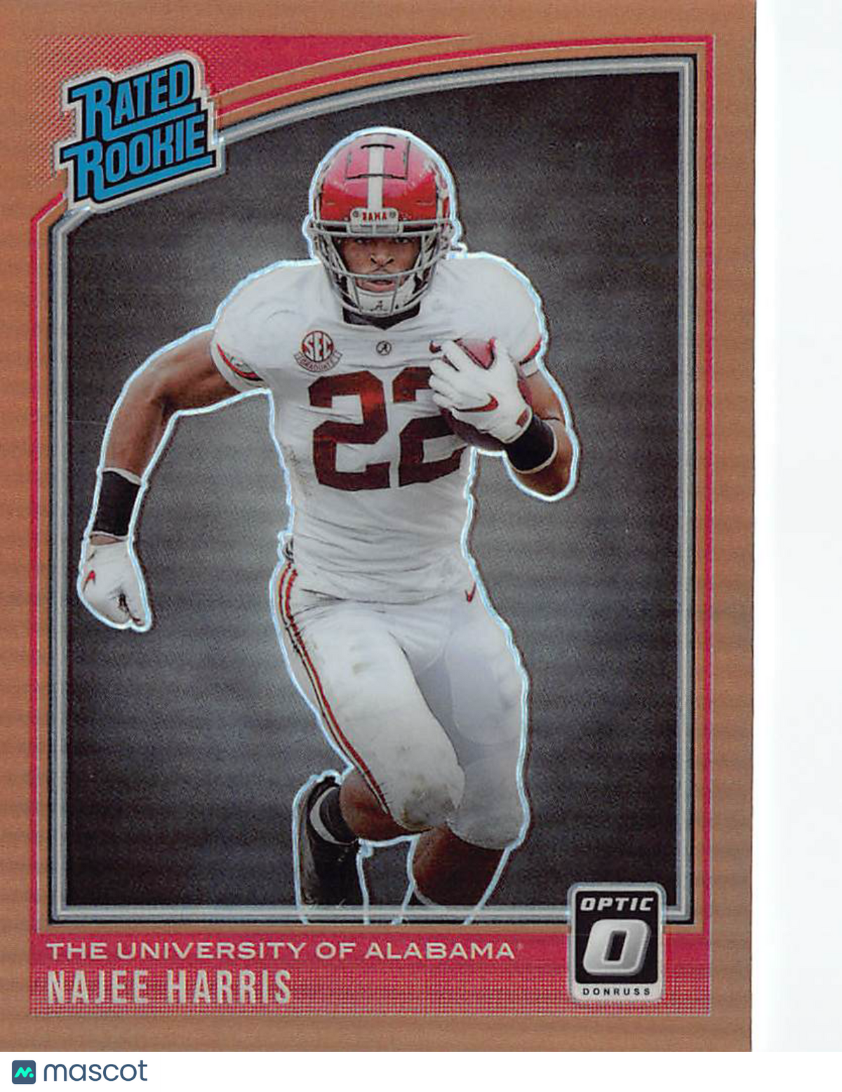 2021 Panini Chronicles Donruss Optic Draft Picks Najee Harris Bronze Rookie #210