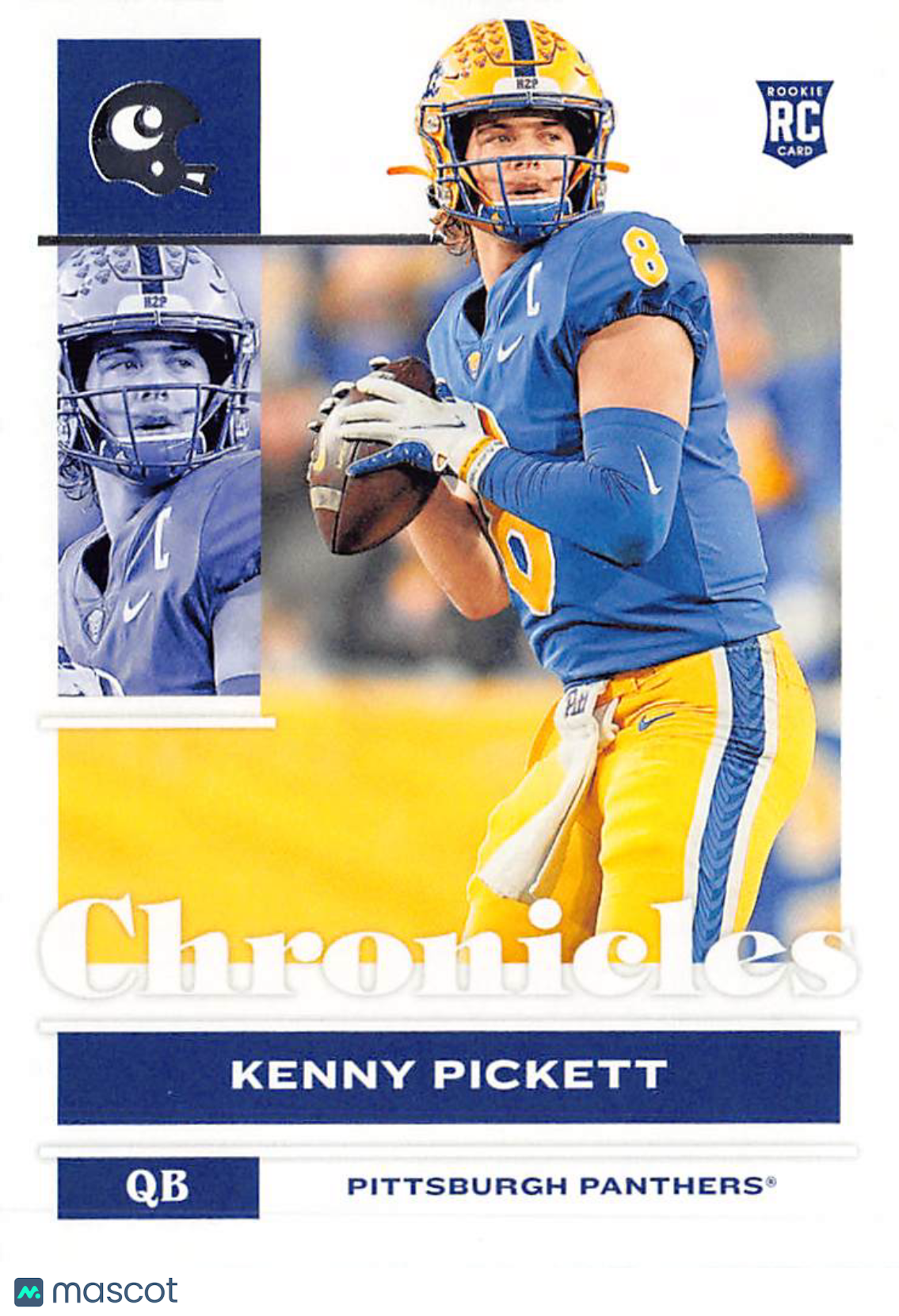2022 Panini Chronicles Draft Picks Kenny Pickett Rookie RC #8 Panthers