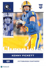 2022 Panini Chronicles Draft Picks Kenny Pickett Rookie RC #8 Panthers